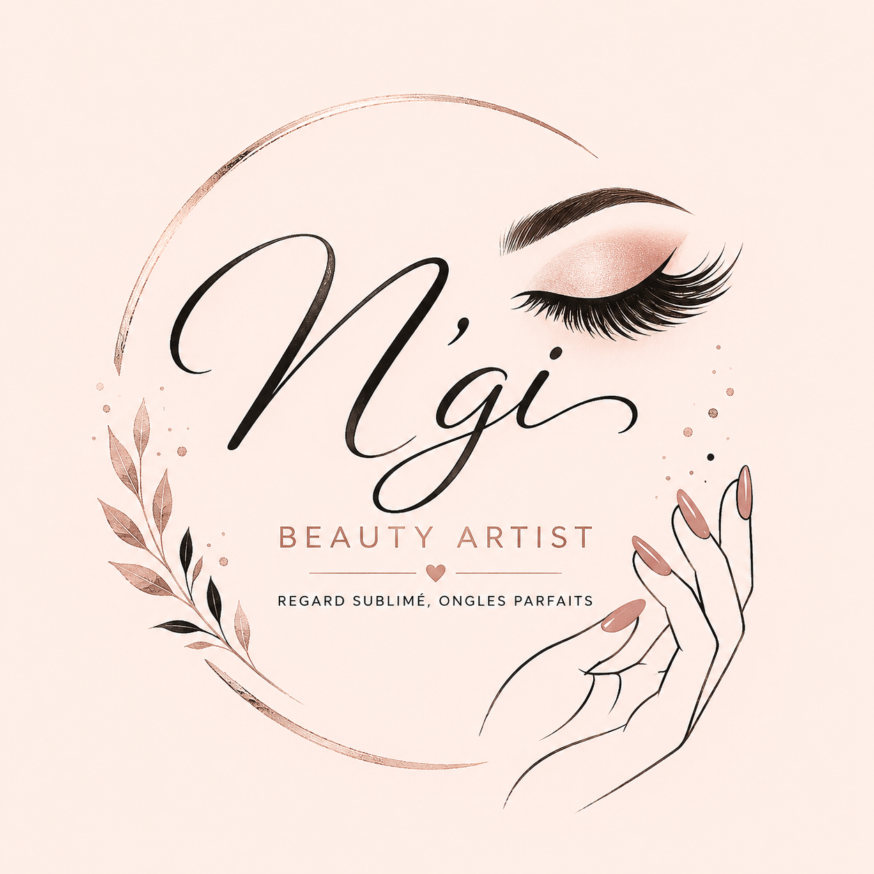 Logo N'gi Beauty Artist